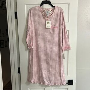 Karen Neuburger Pink Night Shirt